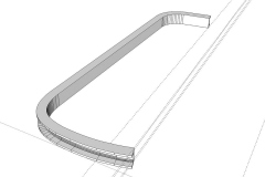 Yaris bonnet vortex generator being designed