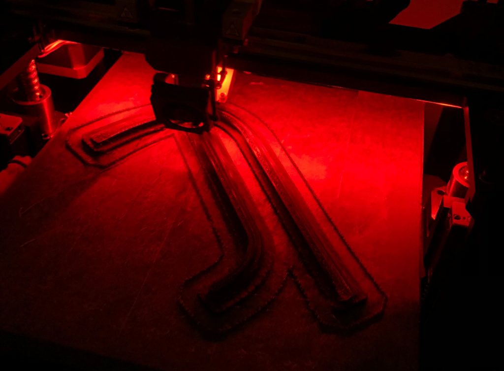 Yaris vortex generator prototype printing