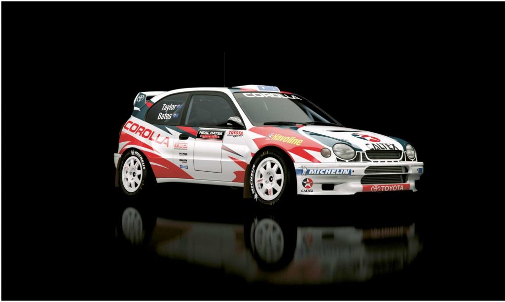 Neal Bates WRC Corolla render